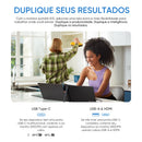 Monitor portátil ARZOPA 14,0 ''1080P FHD IPS com segunda tela externa USB C HDMI para Mac, laptop, PC, switch, PS, Xbox, A1S