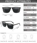 Luxo quadrado vintage polarizado ciclismo óculos de sol das mulheres dos homens moda viagem condução pesca óculos de sol masculino uv400