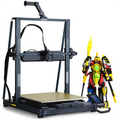 Impressora 3D FDM ELEGOO NEPTUNE 3 PRO com nivelamento automático, tela sensível ao toque HD capacitiva de 4,3 polegadas, extrusora de metal com engrenagem dupla 225x225x280mm