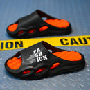 Chinelos de massagem da moda masculina sandálias internas/externas praia flip flop sola grossa masculino slides verão antiderrapante chinelos de chuveiro