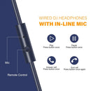Oneodio pro 10 com fio dj fones de ouvido baixo estéreo gaming headset com microfone para telefone estúdio monitor fone para gravação