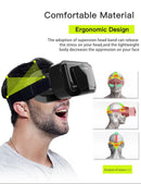 Óculos de realidade virtual 3d vr, dispositivos de fone de ouvido, lentes de capacete, óculos inteligentes para smartphones, celular, jogo móvel, conjunto de visualizador viar