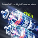 Compressor de ar portátil para carro, 3x mais rápido, 150psi, bomba infladora de pneus sem fio com medidor digital para carro, motocicleta, bicicleta, bomba de ar