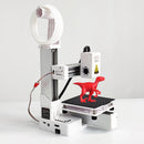 Nível de entrada da impressora 3D EasyThreed compatível com filamento PLA TPU de 1,75 mm inclui adaptador de alimentação.