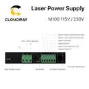 Cloudray-Fonte de Alimentação Laser para Gravação e Corte, CO2, M100W, 80-100W