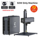 Máquina fiber laser de Marcação a Laser de Fibra Cloudray 30W 50W 60W Raycus MAX JPT para Corte de Joias, Ouro, Prata, Aço Inoxidável, Cobre e Alumínio Gravação laser