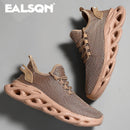 Homens esportes correndo preto sapatos de corrida tênis casuais marrom ao ar livre malha respirável feminino luz absorção de choque tênis preto