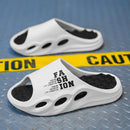 Chinelos de massagem da moda masculina sandálias internas/externas praia flip flop sola grossa masculino slides verão antiderrapante chinelos de chuveiro