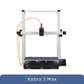 Anycúbico kobra 3 max fdm impressora 3d multicolorida com até 600 mm/s velocidade de impressão volume de construção 500*420*420mm controle de aplicativo inteligente