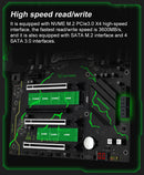 MACHINIST X99 MR9S V6 Placa-mãe LGA2011-3 Suporte Intel Xeon E5 v3/v4 CPU Processador ECC Desktop DDR4 Memória RAM NVME SATA M.2