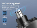 Máquina de acabamento hiena elétrica profissional máquina de cortar cabelo elétrica máquina de barba recarregável barbeador masculino kit aparador de cabelo