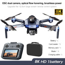 2026 novo GT8 drone GPS8K profissional hd 360° câmera dupla 5G WIFI motor sem escova, obstáculo pára-choques dobrável quadcopter brinquedos