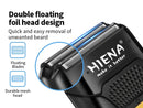 Máquina de acabamento hiena elétrica profissional máquina de cortar cabelo elétrica máquina de barba recarregável barbeador masculino kit aparador de cabelo