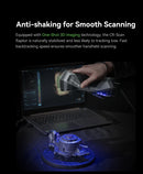 Creality 3D Scanner CR-Scan Raptor Blue NIR Light 0,02 mm Precisão 60FPS Anti-Shake Tracking Scanning Color Scanner para Impressão 3D