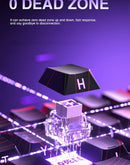 AULA WIN60 Teclado com interruptor magnético Gatilho rápido 8K Retorno RGB Hotswap 60% Teclado para jogos personalizado