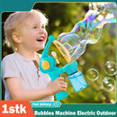 Máquina de bolhas elétrica pistola de bolhas grandes pequenas bolhas crianças brinquedo soprador de sabão automático jogos de festa ao ar livre presentes das crianças