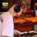 Oneodio-fone de ouvido para dj, profissional, fones de ouvido sobre a orelha, monitor, microfone, alta fidelidade, com fio, grave, headset para jogos em telefone