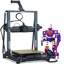 Impressora 3D FDM ELEGOO NEPTUNE 3 PRO com nivelamento automático, tela sensível ao toque HD capacitiva de 4,3 polegadas, extrusora de metal com engrenagem dupla 225x225x280mm