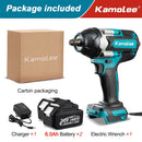 [Pneus de caminhão podem abrir] Kamolee Tool DTW700 1800N.m Chave de impacto elétrica de alto torque 1/2 polegadas para bateria de 18v/21V