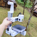 Nível de entrada da impressora 3D EasyThreed compatível com filamento PLA TPU de 1,75 mm inclui adaptador de alimentação.