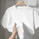Camiseta feminina de verão com estampa de desenho animado, gola redonda, manga curta, estilo Y2K, tendência de moda de luxo.