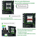 Placa Mãe Gamer MACHINIST X99 PR9-H com Kit Opcional Intel Xeon E5 2650 V4, RAM DDR4 32GB 2133MHz, M.2 NVME para PC Desktop M-ATX