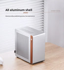 JONSBO NV10 Chassis ITX MINI Suporte totalmente em alumínio Fonte de alimentação 1U FLEX em pé ou deitado Caixa de computador