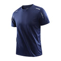 Chrlck camisetas masculinas de secagem rápida, respirável, caminhadas, pesca, elasticidade macia, esportes ao ar livre, camisa curta, verão