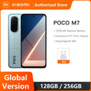 Smartphone Xiaomi POCO M7 Versão Global Snapdragon 685 NFC 7000mAh Tela FHD+ de 6.9" com Dot Display Câmera Dupla AI de 50MP Carregamento Rápido de 33W