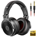 Oneodio fone de ouvido com fio com microfone, Pro 10/30/50 headphone profissional studio DJ, over ear HiFi monitor headset com Hi-Res áudio, Para o PC Telefónico