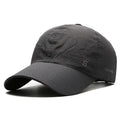 Boné de corrida com design original, fino, secagem rápida, respirável, língua de pato, sol, verão, pesca, boné de beisebol