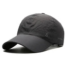 Boné de corrida com design original, fino, secagem rápida, respirável, língua de pato, sol, verão, pesca, boné de beisebol