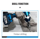 [Pneus de caminhão podem abrir] Kamolee Tool DTW700 1800N.m Chave de impacto elétrica de alto torque 1/2 polegadas para bateria de 18v/21V