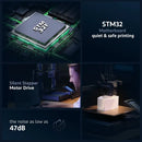Impressora 3D FDM ELEGOO NEPTUNE 3 PRO com nivelamento automático, tela sensível ao toque HD capacitiva de 4,3 polegadas, extrusora de metal com engrenagem dupla 225x225x280mm