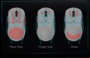 ATTACK SHARK X3 Mouse leve sem fio Bluetooth conexão tri-mode, PAW3395, mouse Macro Bluetooth para jogos