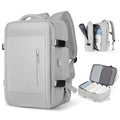 Mochila de Viagem de Grande Capacidade para Homens e Mulheres, Bolsa para Laptop Multifuncional, Mochila Expansível para Viagens de Negócios