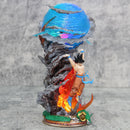 25cm dragon ball figuras espírito bomba sou goku anime figuras super saya pvc estátua boneca figura de ação modelo coleção brinquedos presente