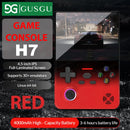 Novo Console de Jogos Portátil GUSGU H7 com Tela IPS de 4.5 Polegadas, Sistema Linux e Bateria de 4000mAh com Longa Duração em Standby