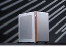 JONSBO NV10 Chassis ITX MINI Suporte totalmente em alumínio Fonte de alimentação 1U FLEX em pé ou deitado Caixa de computador