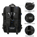 Mochila de Viagem de Grande Capacidade para Homens e Mulheres, Bolsa para Laptop Multifuncional, Mochila Expansível para Viagens de Negócios