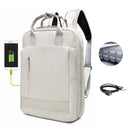 Mochila para laptop de 15,6 polegadas para mulheres, porta de carregamento USB mochila de negócios para viagens Wrok, bolsa universitária para homens e mulheres