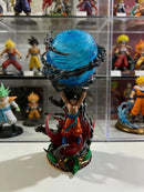 25cm dragon ball figuras espírito bomba sou goku anime figuras super saya pvc estátua boneca figura de ação modelo coleção brinquedos presente