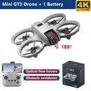 Drone Mini GT3 MAX 5G 8K GPS Profissional para Fotografia Aérea com Iluminação Dinâmica e Controle Remoto