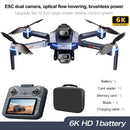 2026 novo GT8 drone GPS8K profissional hd 360° câmera dupla 5G WIFI motor sem escova, obstáculo pára-choques dobrável quadcopter brinquedos