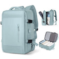 Mochila de Viagem de Grande Capacidade para Homens e Mulheres, Bolsa para Laptop Multifuncional, Mochila Expansível para Viagens de Negócios