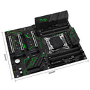 MACHINIST X99 MR9S V6 Placa-mãe LGA2011-3 Suporte Intel Xeon E5 v3/v4 CPU Processador ECC Desktop DDR4 Memória RAM NVME SATA M.2
