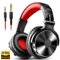Oneodio pro 10 com fio dj fones de ouvido baixo estéreo gaming headset com microfone para telefone estúdio monitor fone para gravação