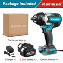 [Pneus de caminhão podem abrir] Kamolee Tool DTW700 1800N.m Chave de impacto elétrica de alto torque 1/2 polegadas para bateria de 18v/21V