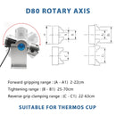 Máquina de marcação a laser de fibra raycus 30w 50w, gravação em ouro, prata, pulseira, anel, joias, Copo térmico em aço inoxidável, alumínio, cobre, frete grátis, sem taxas