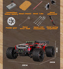 Scy9522pro 85 km/h carro rc de alta velocidade sem escova 4wd off-road drift carro de controle remoto 1:16 carros de corrida profissionais scy9522 50 km/h